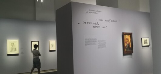 Ausstellungsansicht „Werner Tübke. Metamorphosen“